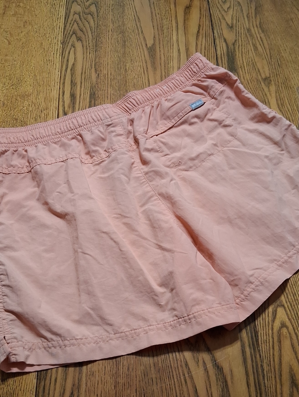 COLUMBIA Womens Shorts MEDIUM PEACH CORAL Used Outdoors NYLON - Picture 3 of 5